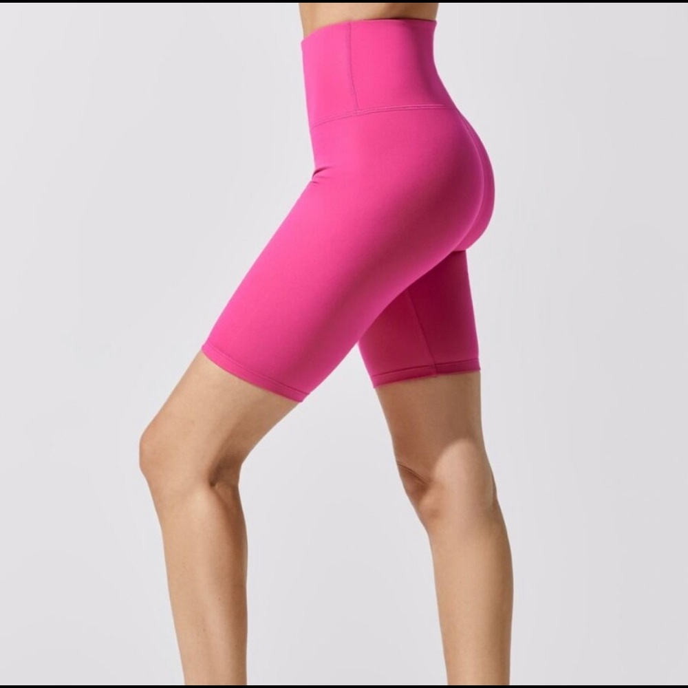CARBON38 HIGH RISE BIKER SHORT CLOUD COMPRESSION - Picture 2 of 5